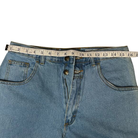 Vintage NO Boundaries High Waisted Denim Blue Jean Shorts Woman’s Size 11/12 - Picture 9 of 9